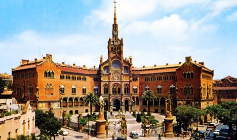 Pabellón de la Administración del Hospital de la Santa Creu i Sant Pau 