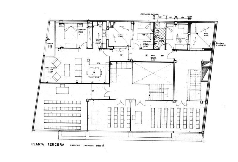 Habitatges, Biblioteca i Sucursal Bancària CECOM