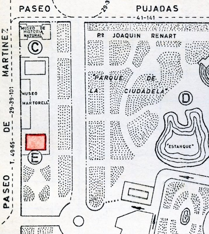 Umbráculo del Parque de la Ciutadella