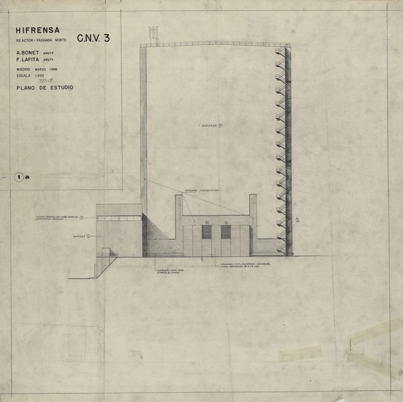 Reactor i Sitja de Barres de Grafit de la Central Nuclear de Vandellòs I