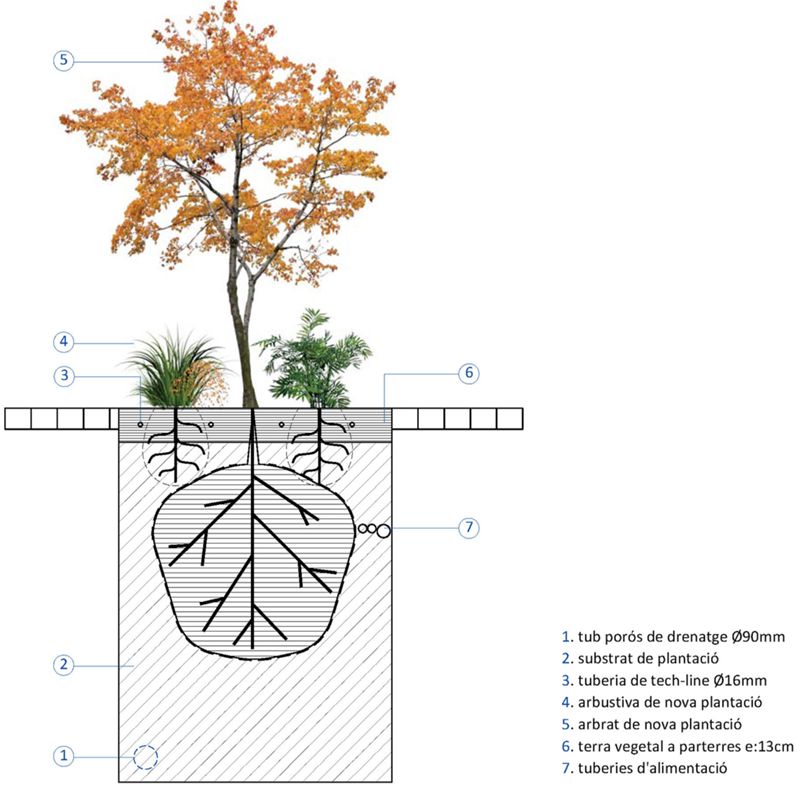 Reurbanització de la Plaça Catalunya i del C. Roger de Flor