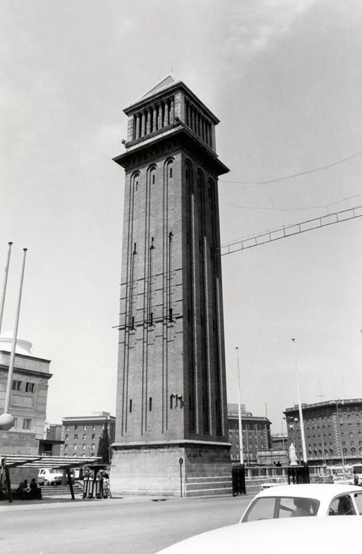 Entrance Towers to the 1929 International Exhibition