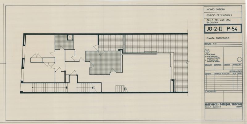 Segona Reforma de la Botiga Gubern, del Magatzem i Habitatges 