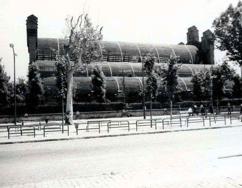 Umbráculo del Parque de la Ciutadella