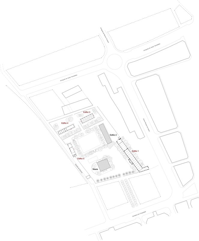Consolidació de diversos edificis de La Remunta