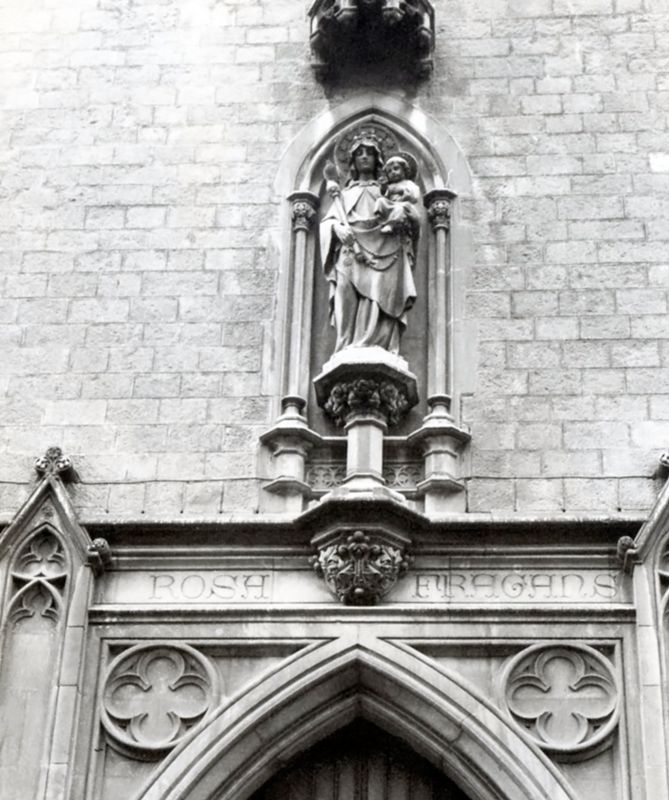Església del Convent de Santa Maria de Montsió. Trasllat a la Rambla de Catalunya