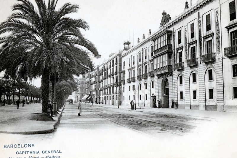Basílica de la Mercè. Transformació del Convent en Capitania General