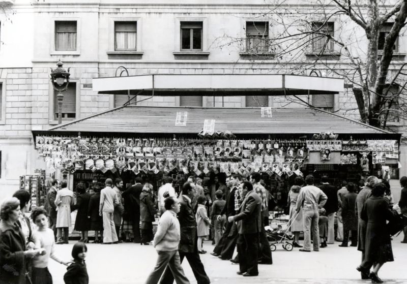 Quioscos de Periódicos y Revistas de La Rambla