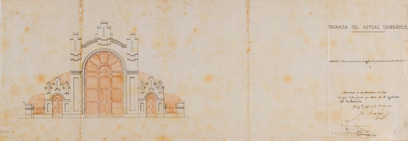 Shade Structure in the Parc de la Ciutadella