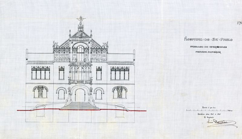 Pavelló d’Operacions de l’Hospital de la Santa Creu i Sant Pau