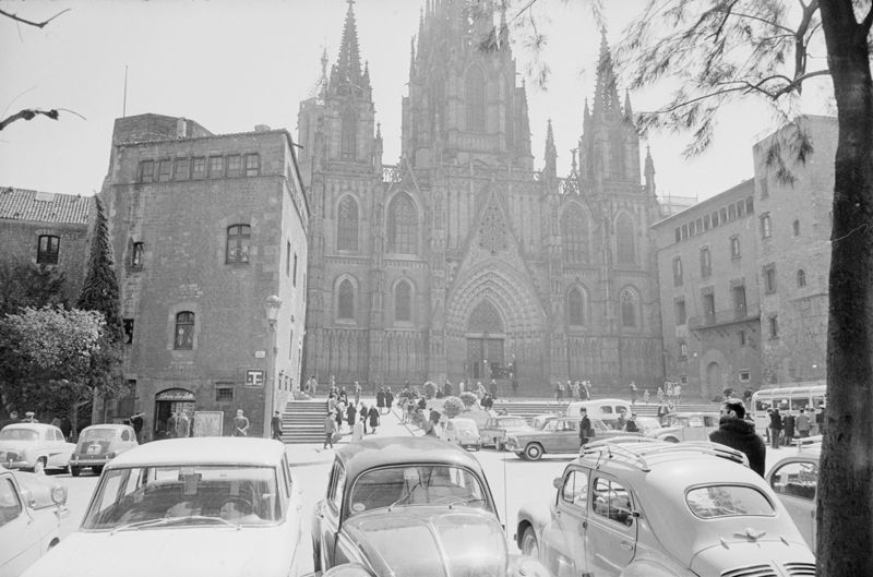 Façana Principal i Cimbori de la Catedral de Barcelona