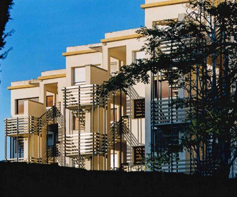 Urbanització Tàrraco. Apartaments, Dipòsit d’Aigües i Oficina de Vendes