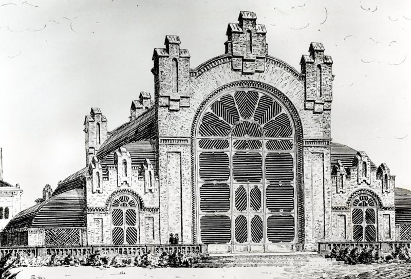 Umbráculo del Parque de la Ciutadella