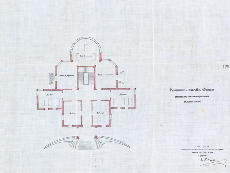 Pavelló d’Operacions de l’Hospital de la Santa Creu i Sant Pau