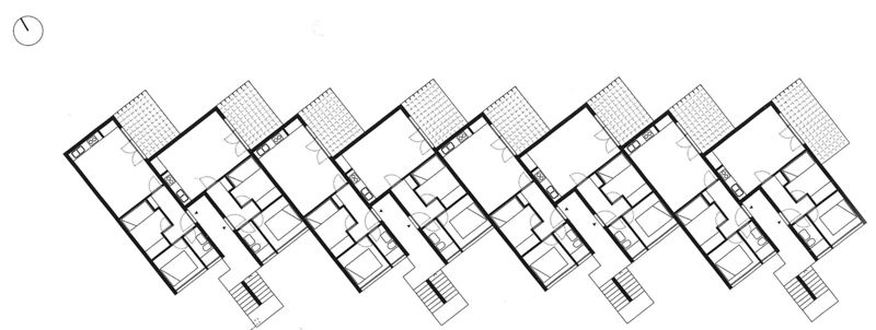 Urbanització Tàrraco. Apartaments, Dipòsit d’Aigües i Oficina de Vendes