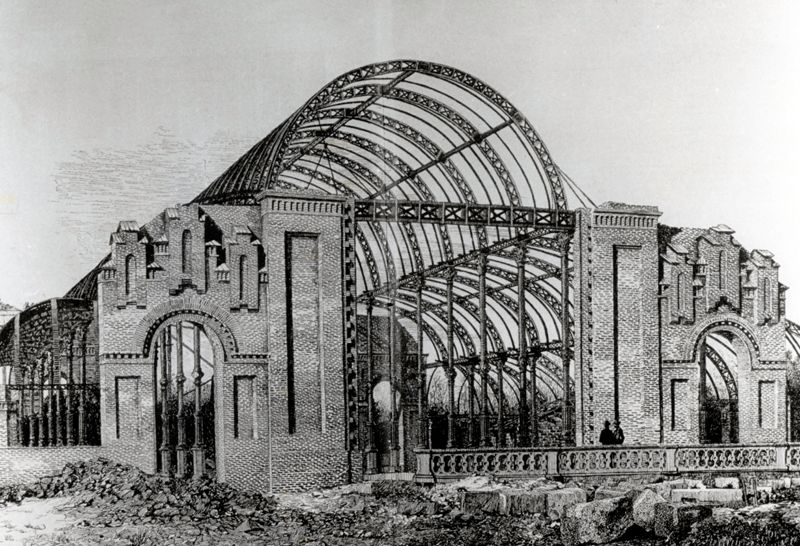 Umbráculo del Parque de la Ciutadella