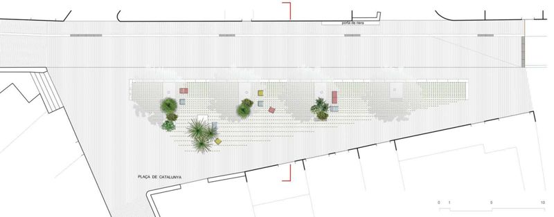Reurbanització de la Plaça Catalunya i del C. Roger de Flor