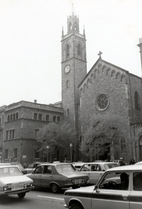 Església de Santa Maria de Jonqueres. Trasllat de l'Esglesia i el Claustre al Carrer d'Aragó